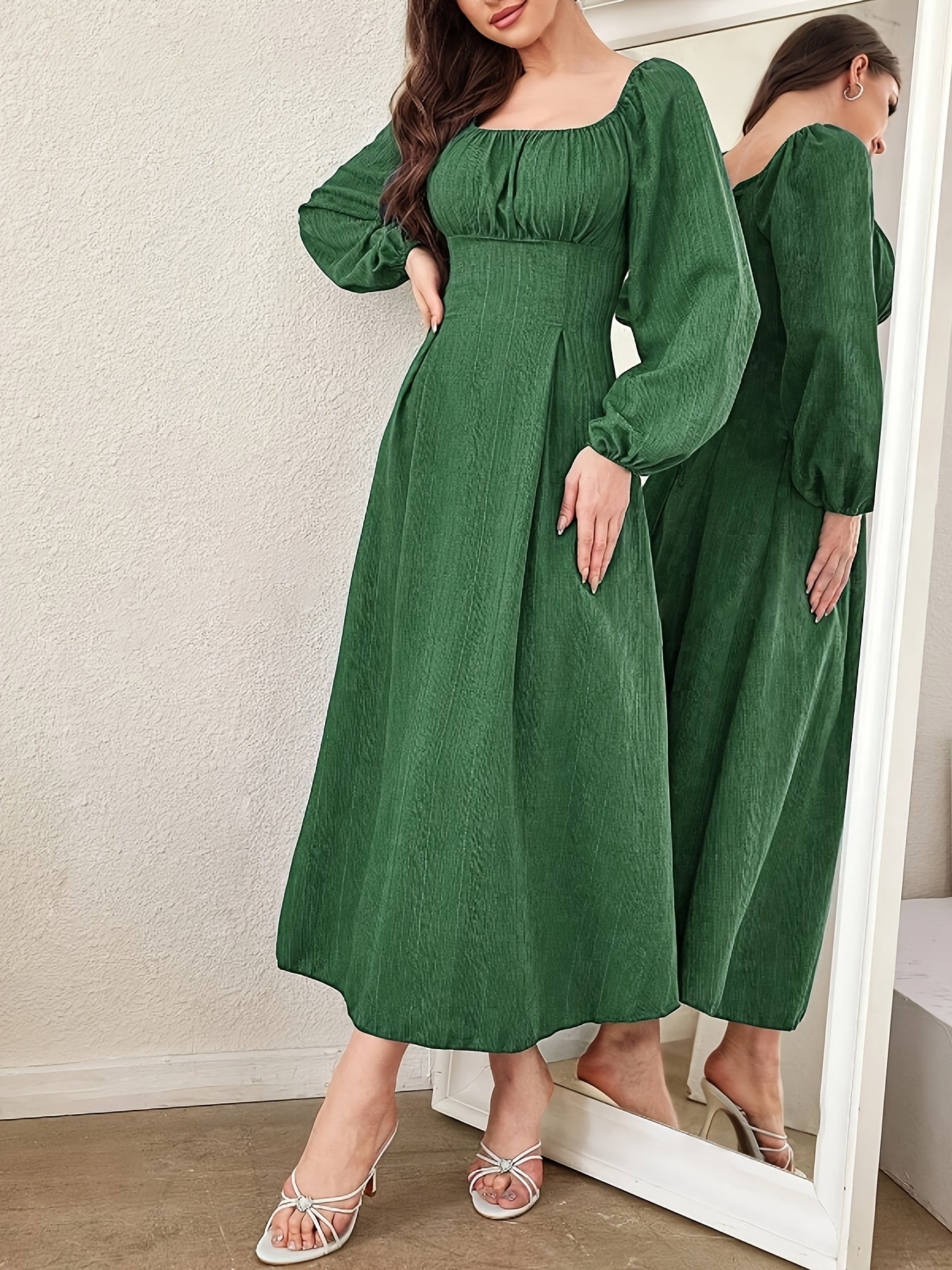 Leila Refined Midi Dress with Cross Straps for Women Streetwear Style