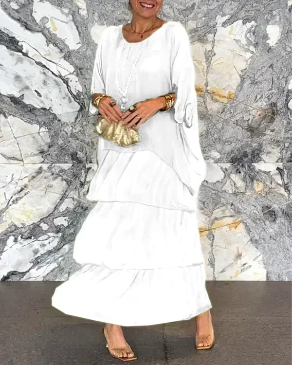 Meira Elegant and Versatile Summer Dress for Women Romantic Soft Style