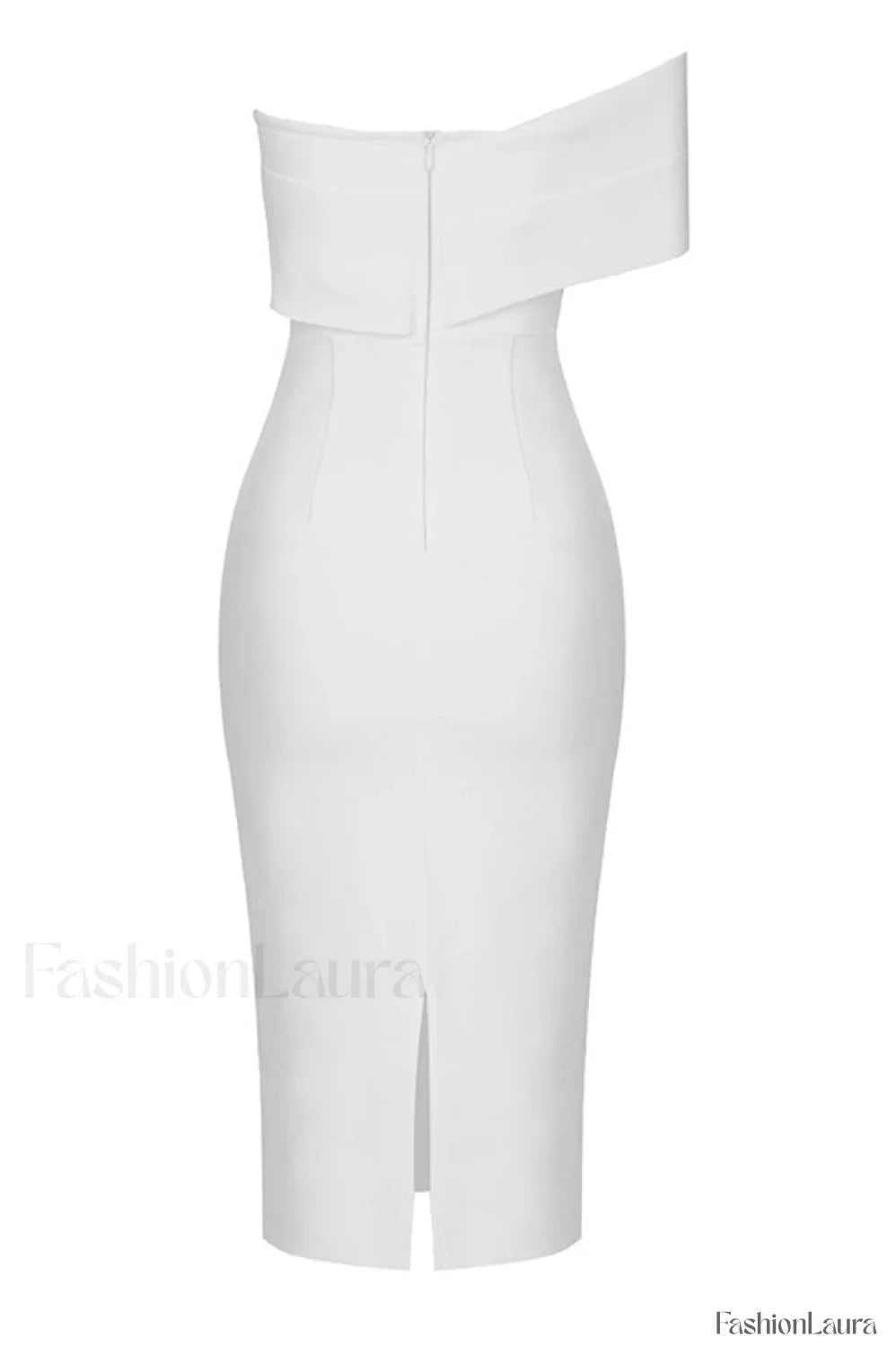 Milla Nova Draped Charming Crepe Midi Dress