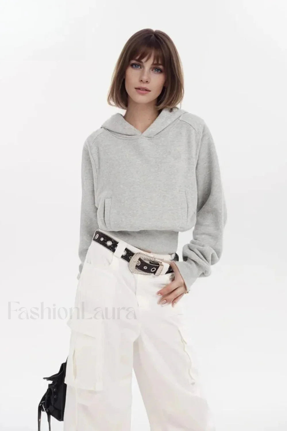 Minimalist Solid Color Cotton Hooded Hoodie