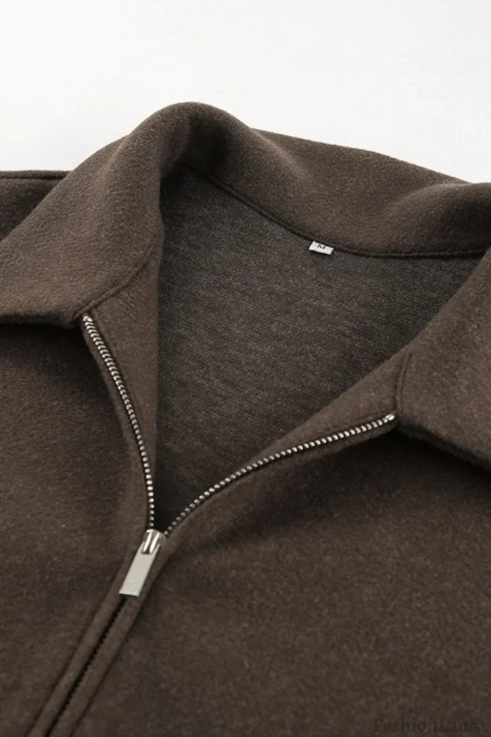 Minimalist Wool Cropped Jacket