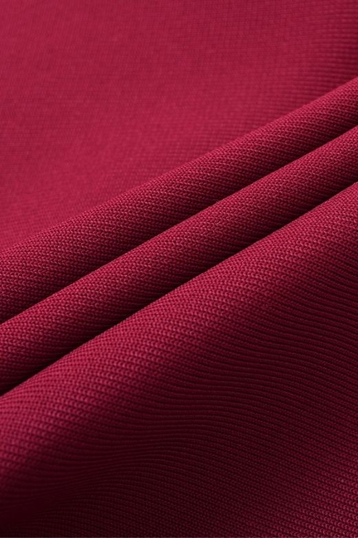 Molly Bandage Midi Dress - Red Wine