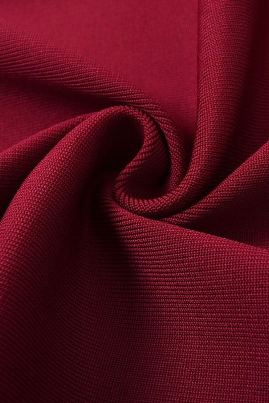 Molly Bandage Midi Dress - Red Wine
