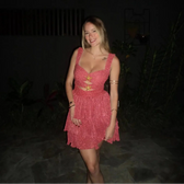 Sweetheart Cut Out Tiered Pleated Mini Dress 12