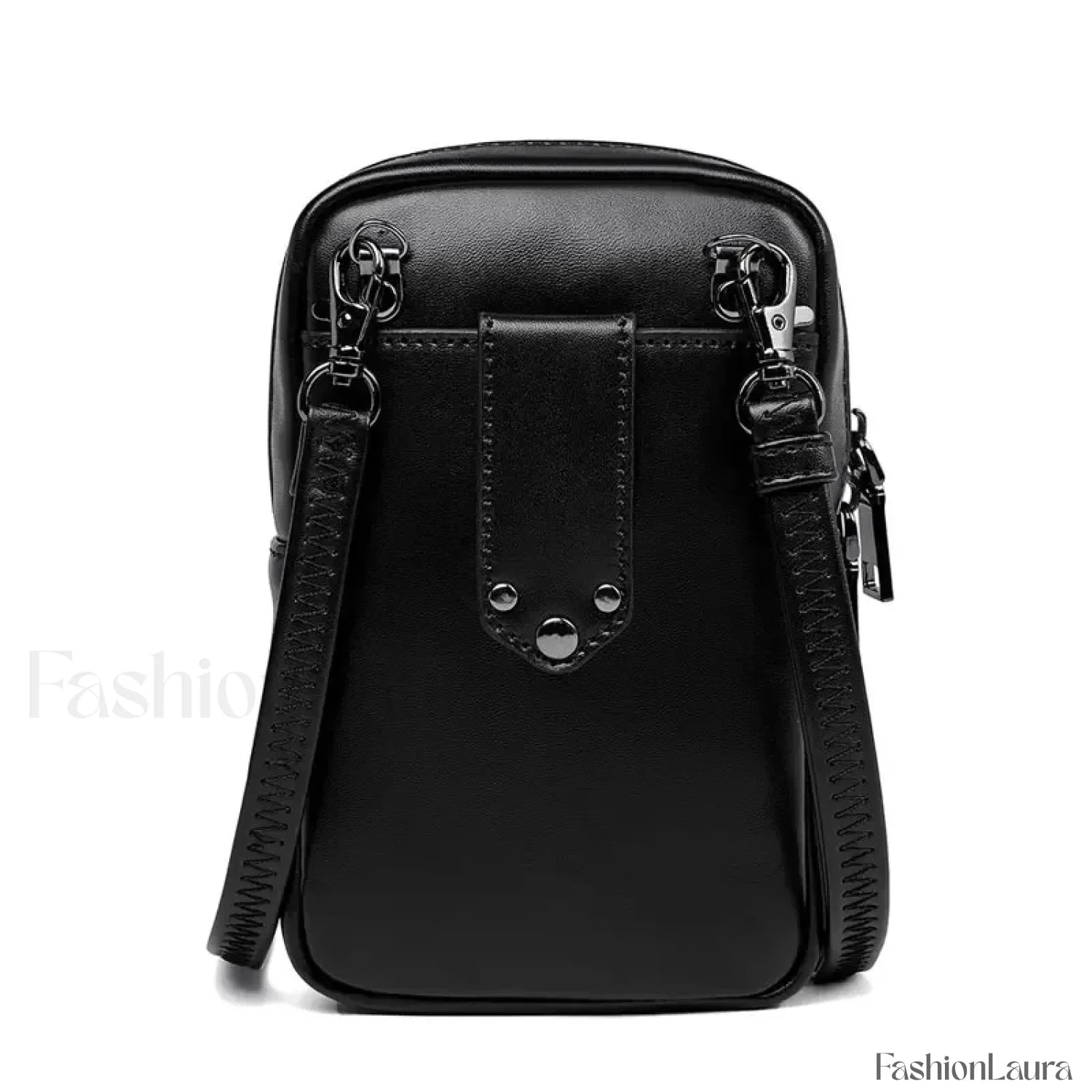 Motorcycle Skull Snake Pattern Ladies Punk Outdoor Travel Lipstick Mobile Phone Bag