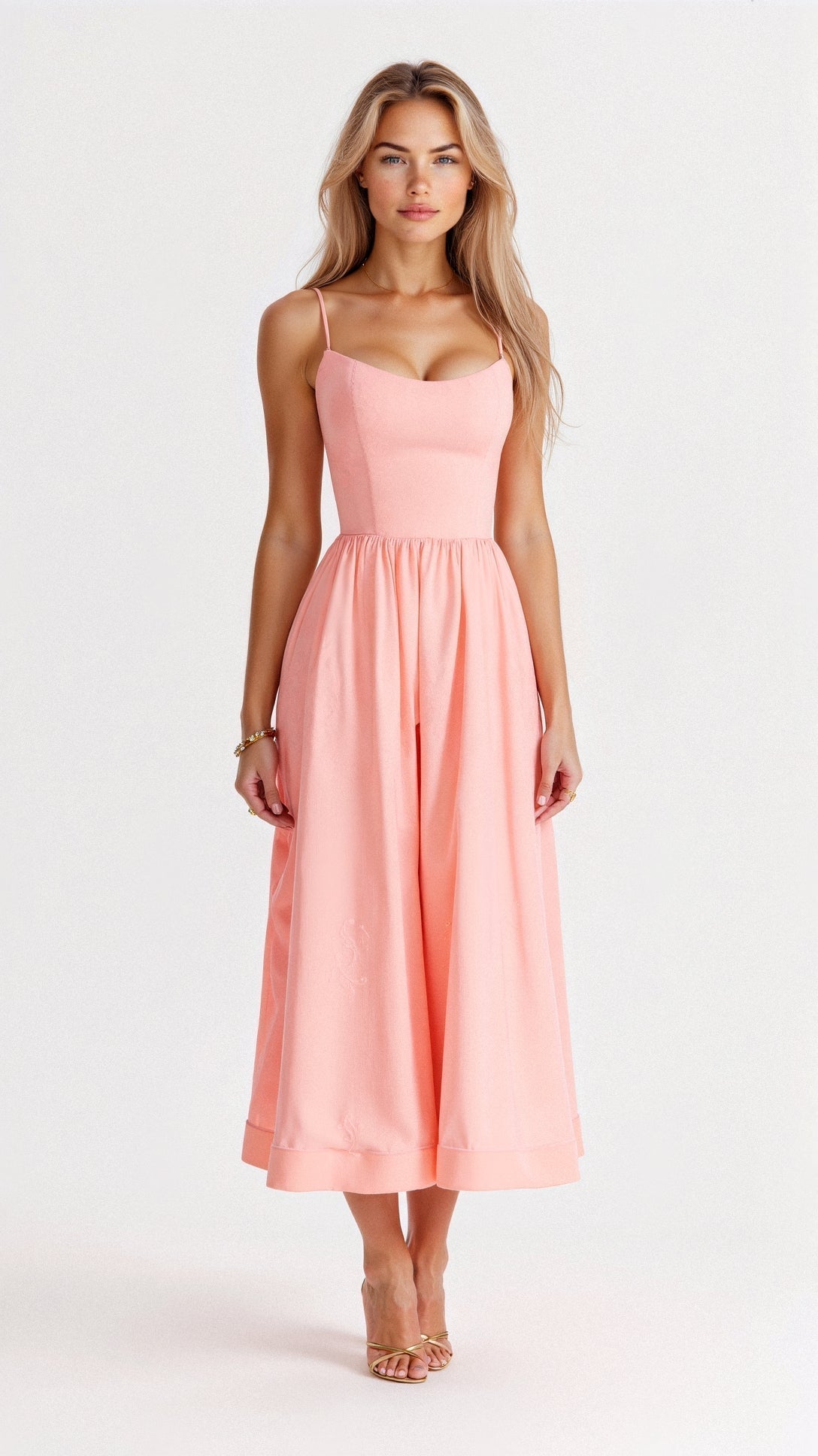 Premium Mia Off the Shoulder Midi Dress Elevated Occasion Wear