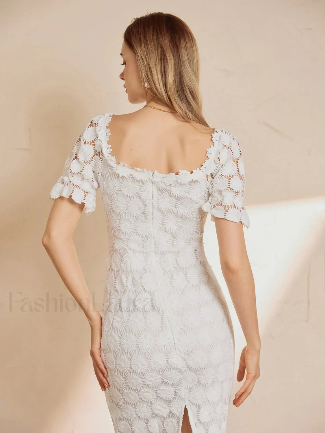 Multi Floral Graceful Midi Dress