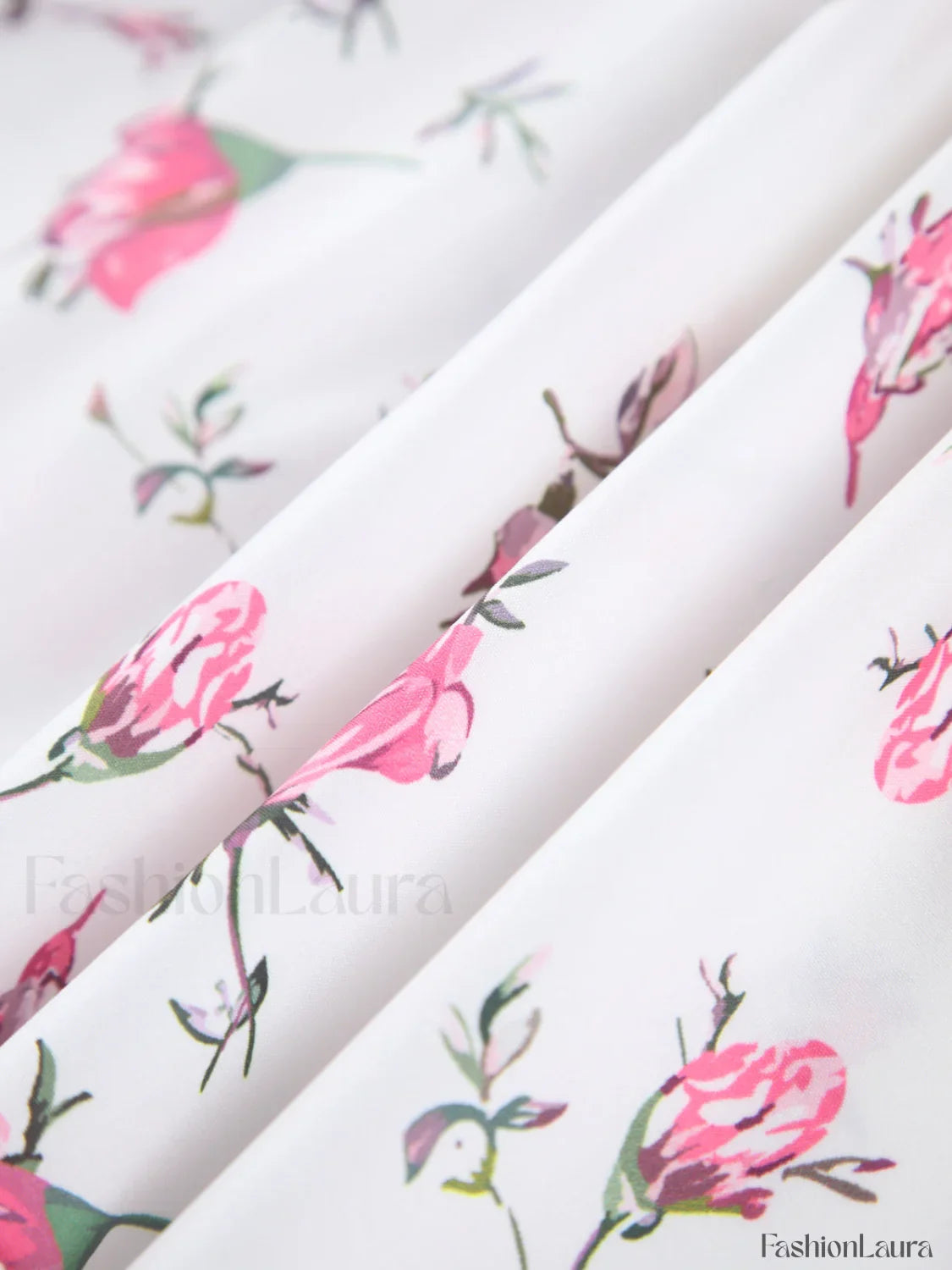 Multi Floral Lace Trendy Trim Short Dress