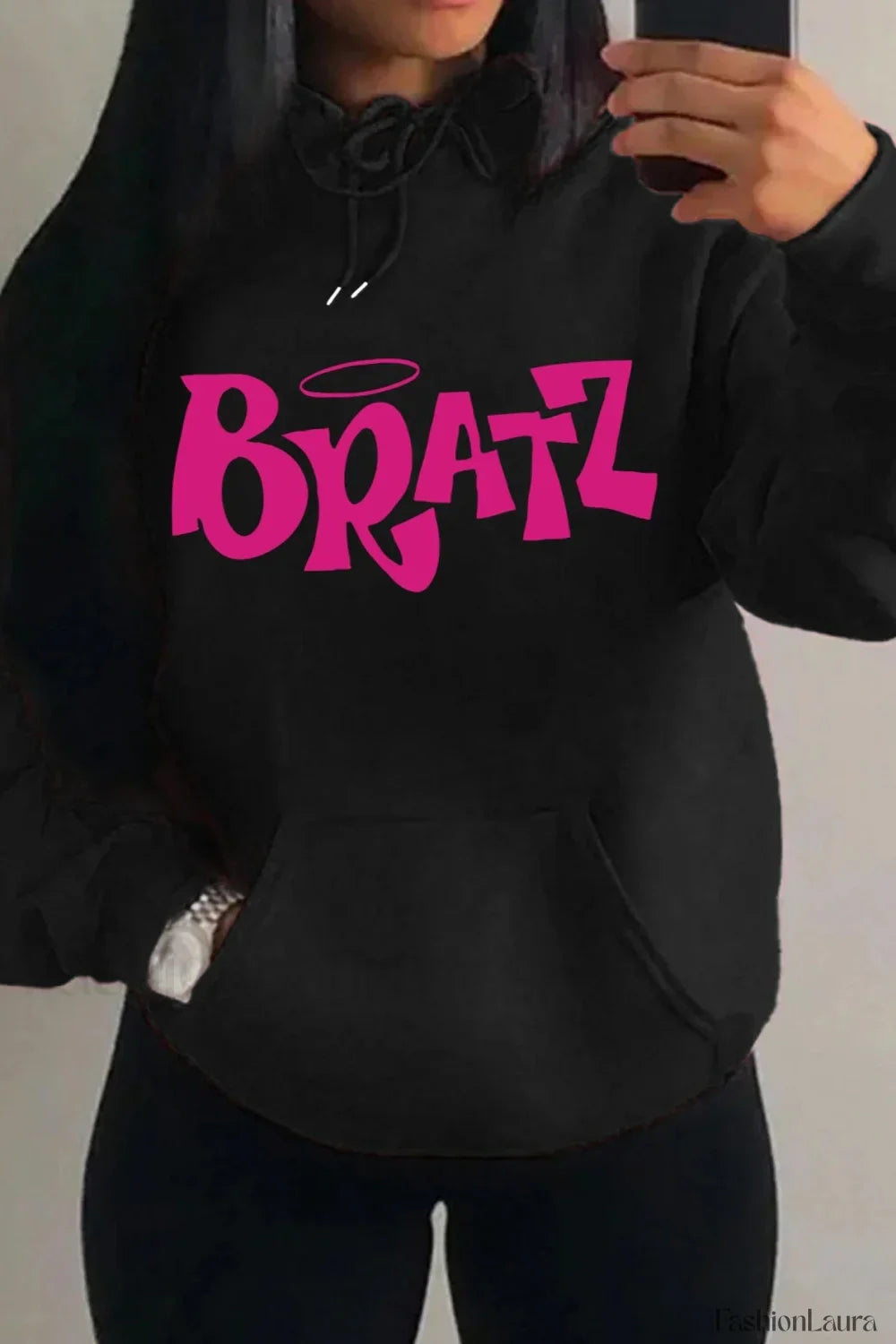 Multicolor Streetwear Pocket Hoodie