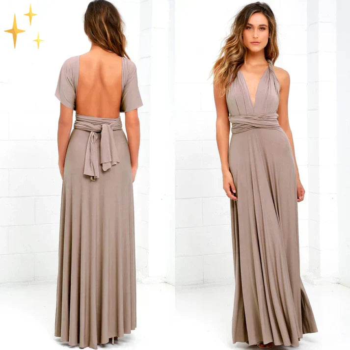 Thalía Elevated Versatile Dress in a Wrap Look Chic Silhouette Collection