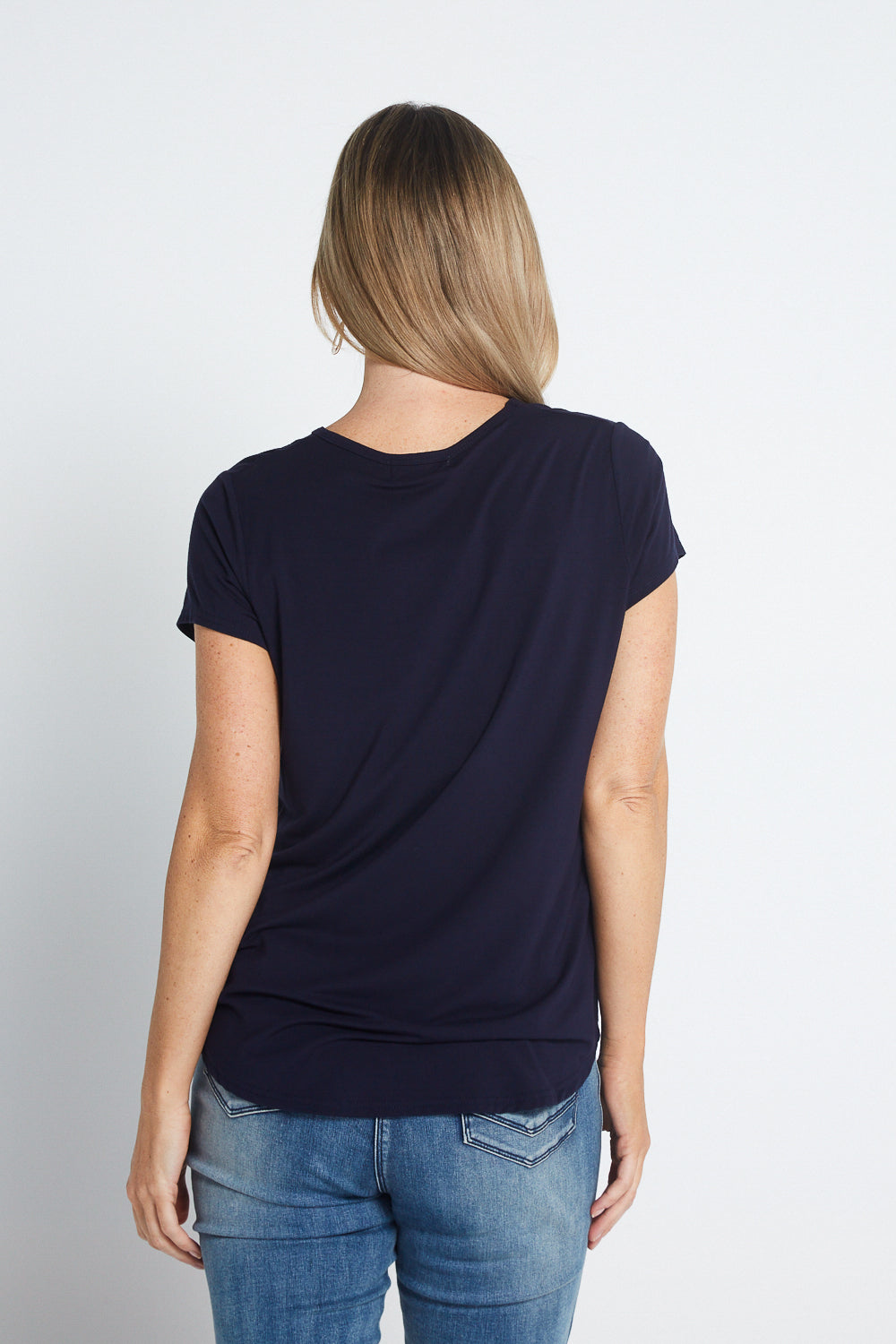 Bamboo Tee - Dark Navy
