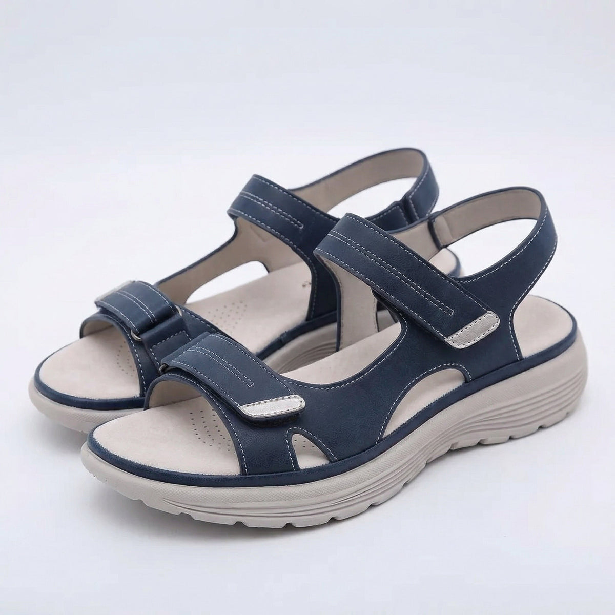 Open Toe Adjustable Strap Sporty Sandals