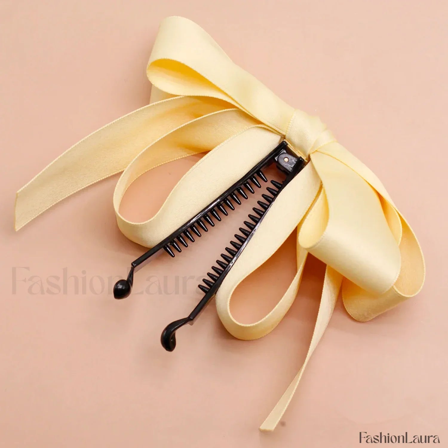 New Banana Clip Double Layer Horsetail Christmas Hair Accessory