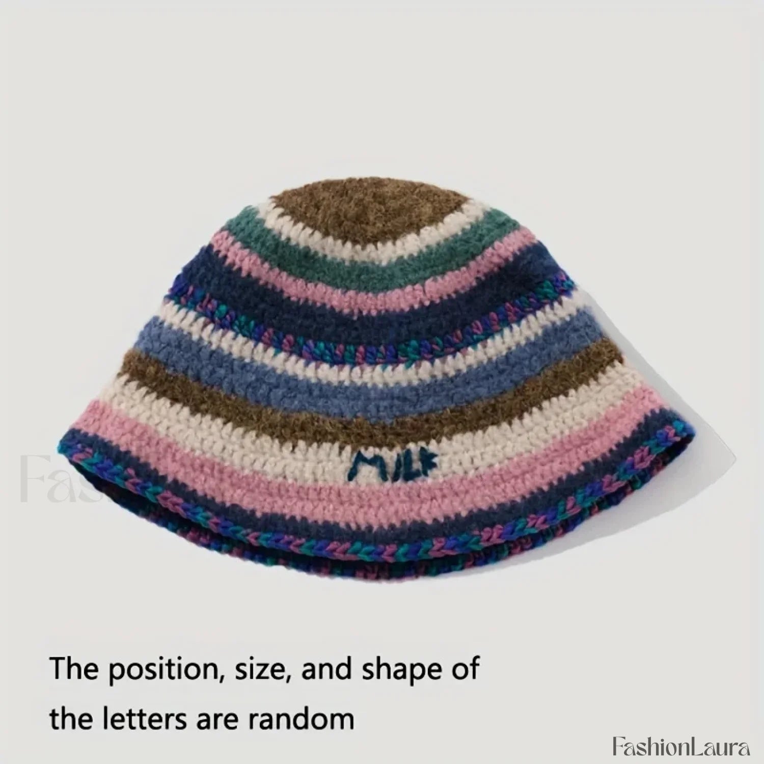 New Knitted Fisherman Autumn Winter Warm Retro Striped Basin Hat