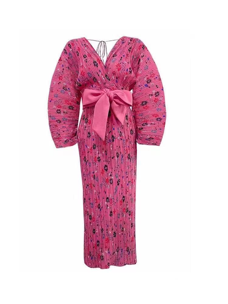 Nichele Belted Maxi Dress