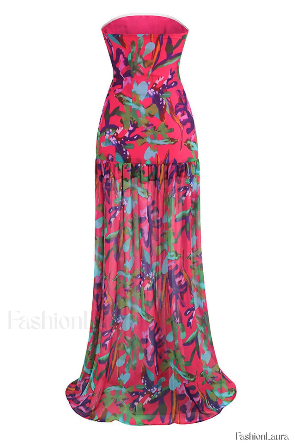 Nicole Silk Stylish Chiffon Dress