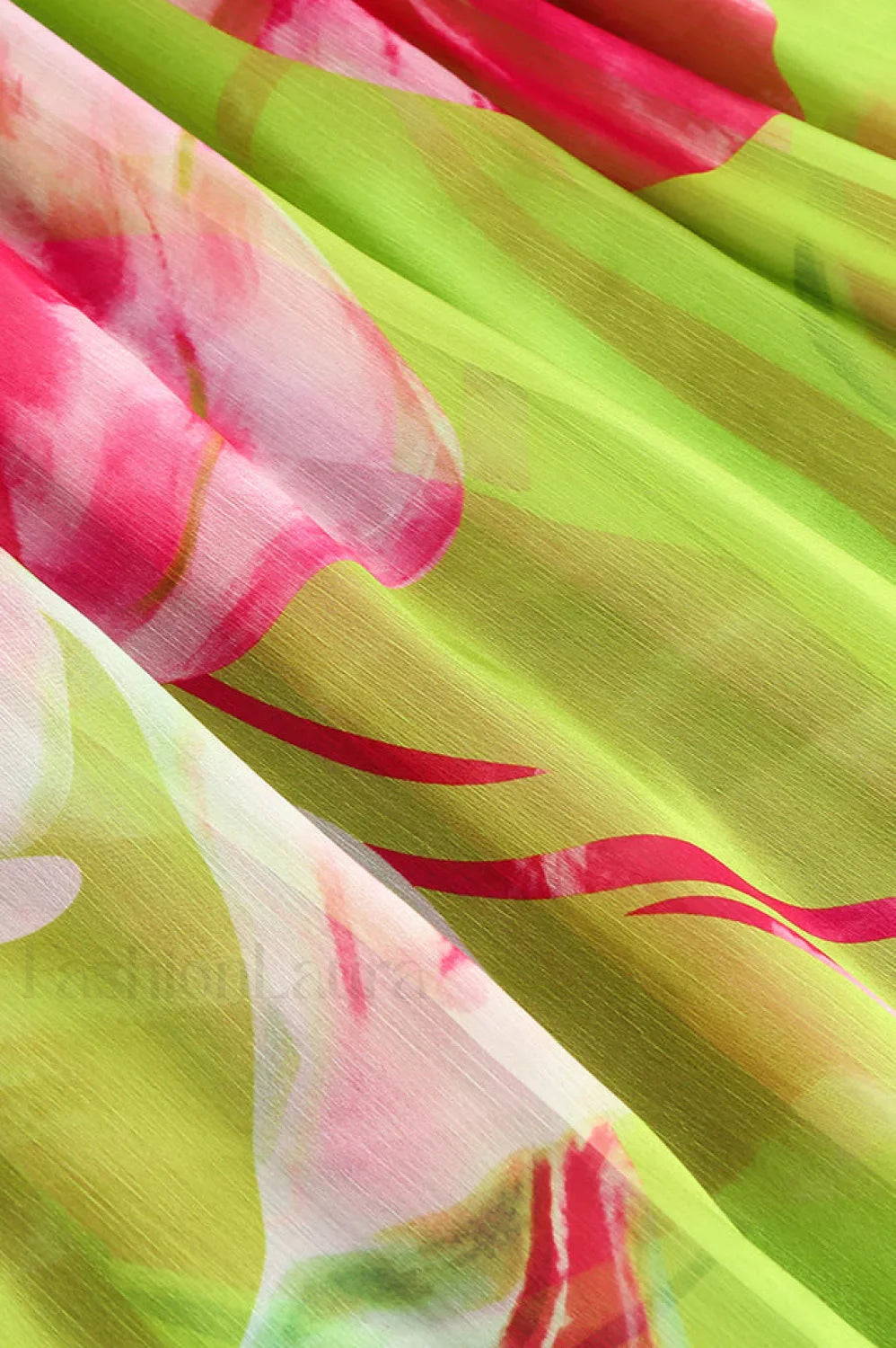 Nicole Silk Stylish Chiffon Dress