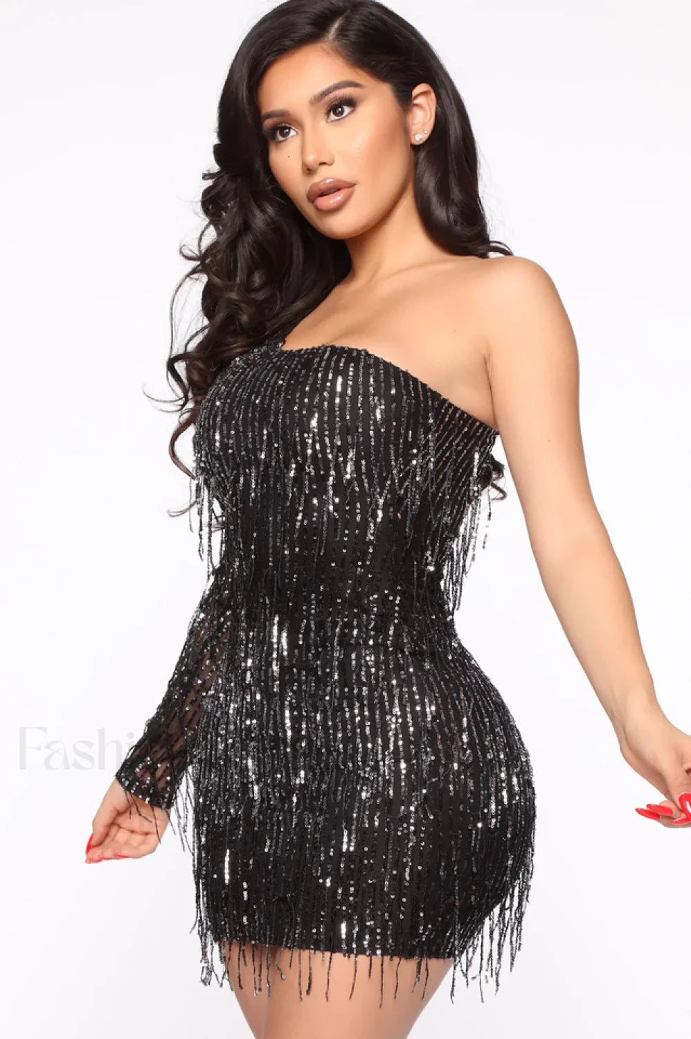 No Strings Attached Charming Sequin Mini Dress
