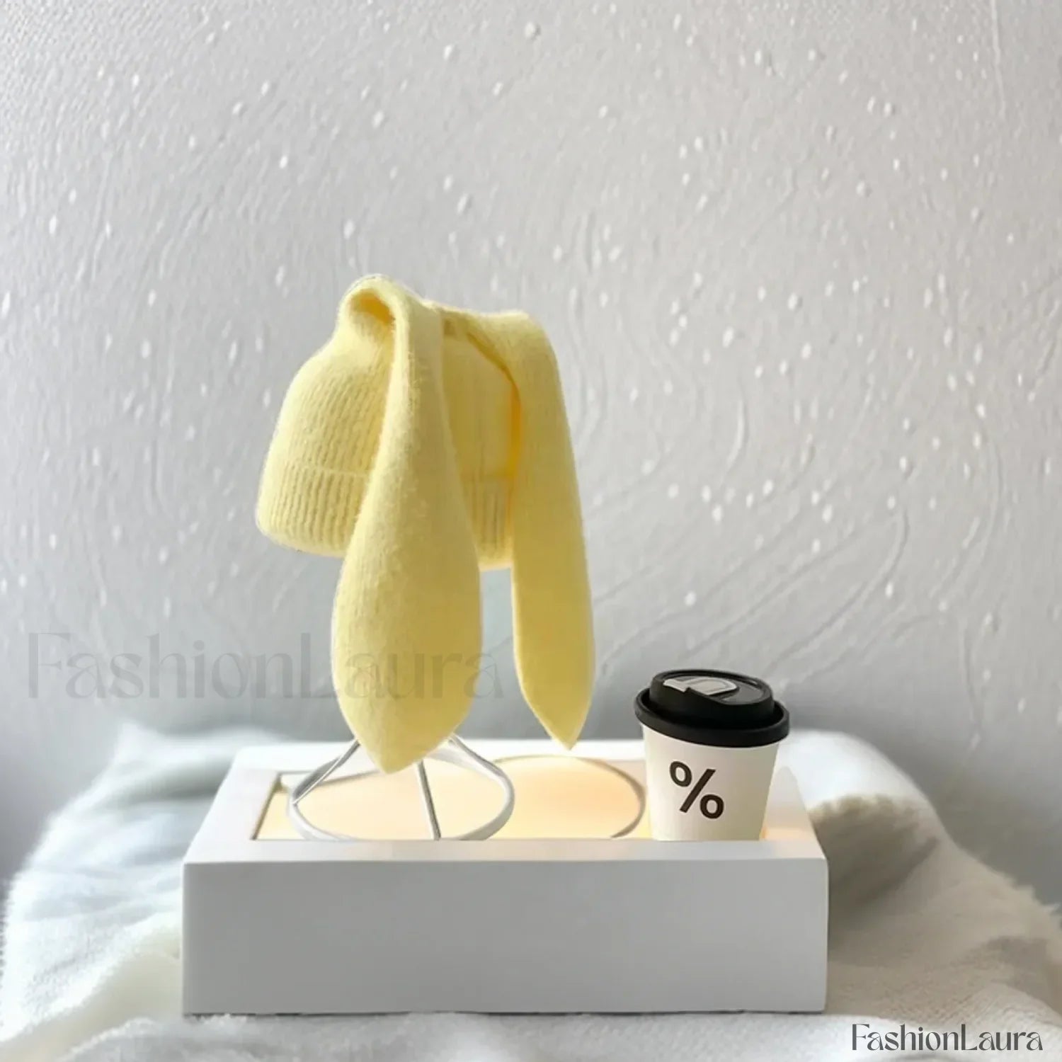 Novelty Cute Rabbit Ears Autumn Winter Skullies Beanies Hat