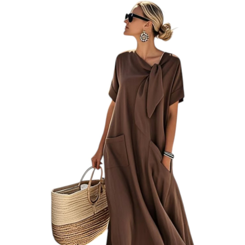 Jaira | Stylish Dress Brown