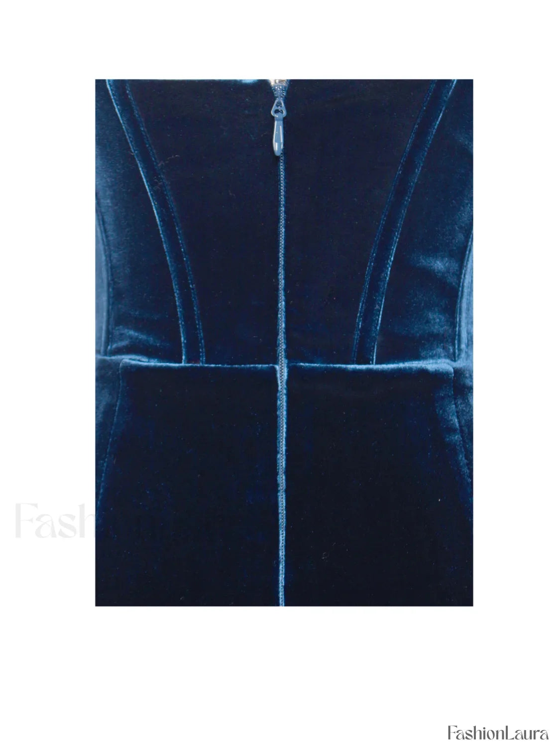 Odilia Teal Lace Charming Velvet Maxi Dress