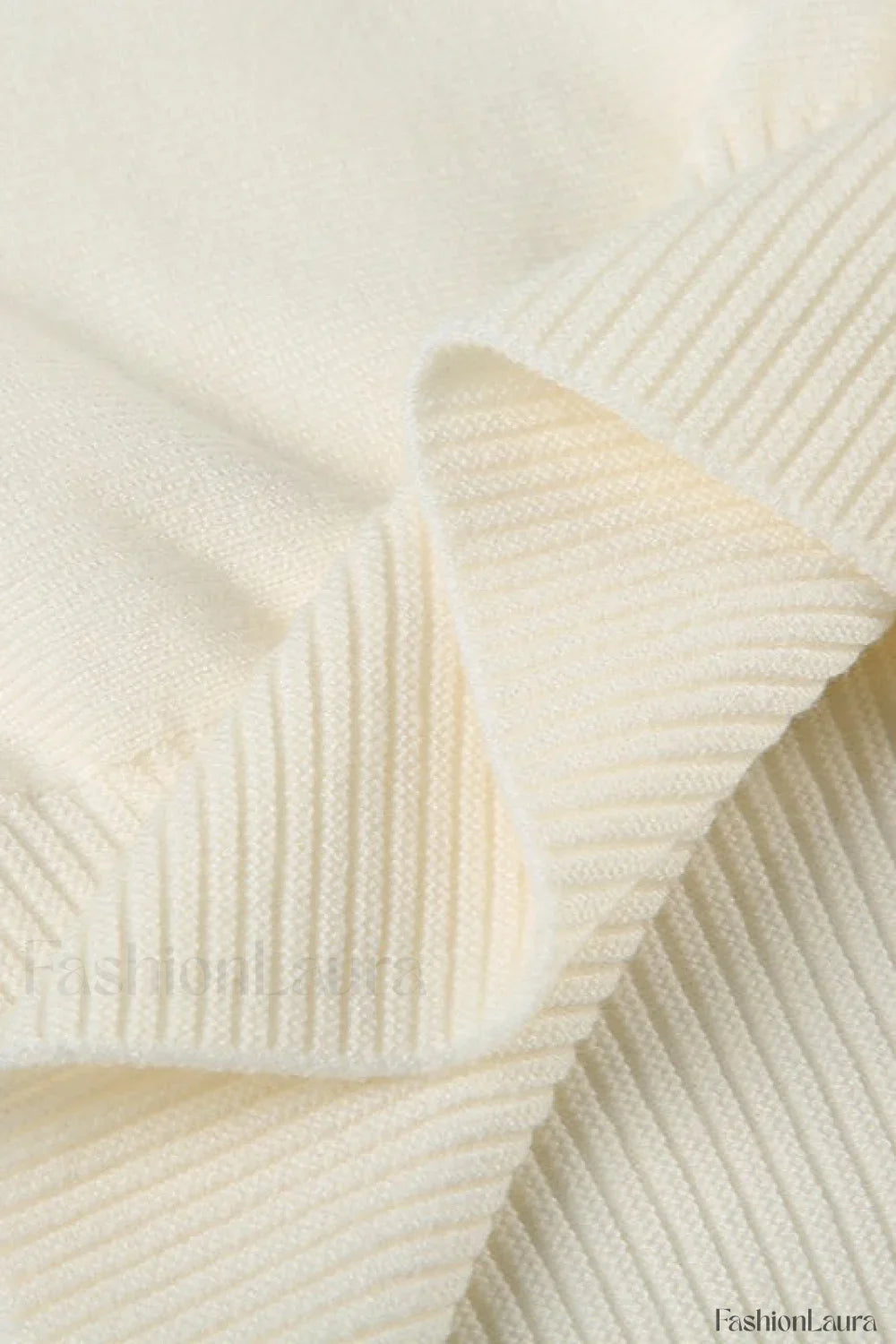 Off Shoulder Fitted Knit Sweater