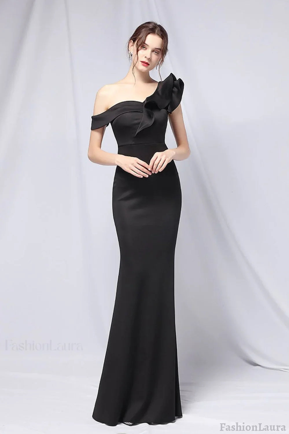 Off Shoulder Mermaid Maxi Party Dress