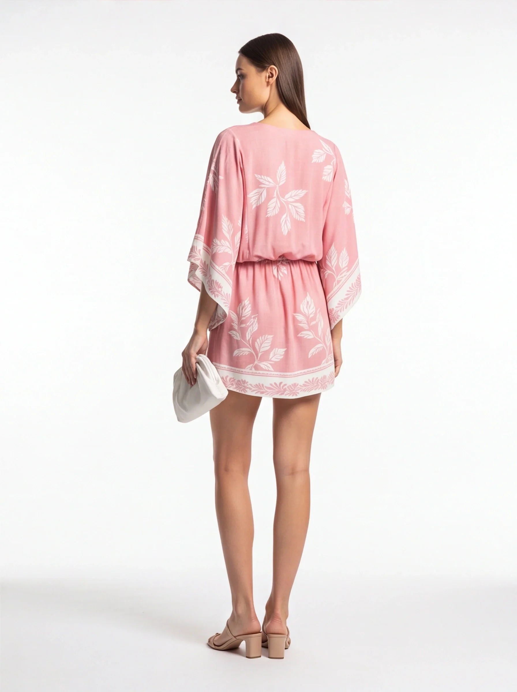 Stylish Casual Mini Dress with Pockets and Adjustable Straps