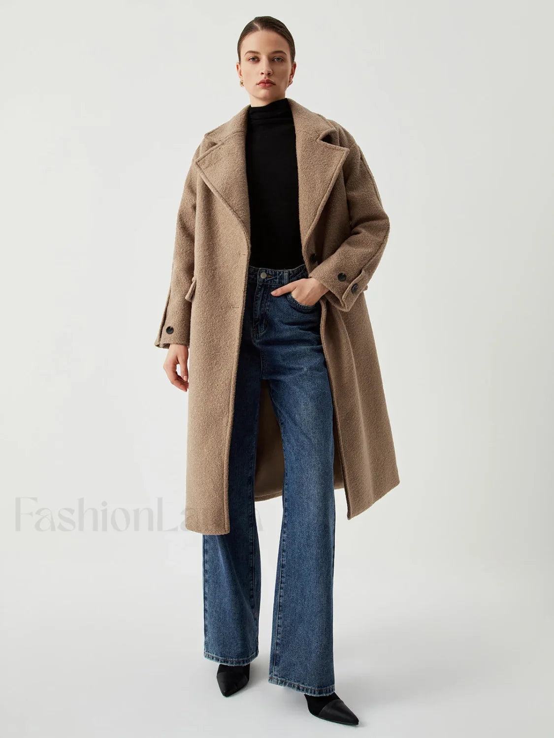 Oversized Charming Wool Coat