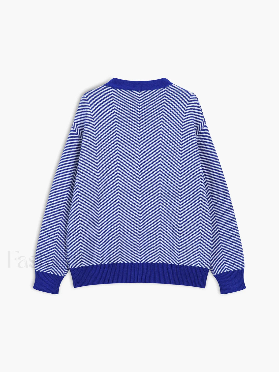 Oversized Herringbone Cardigan