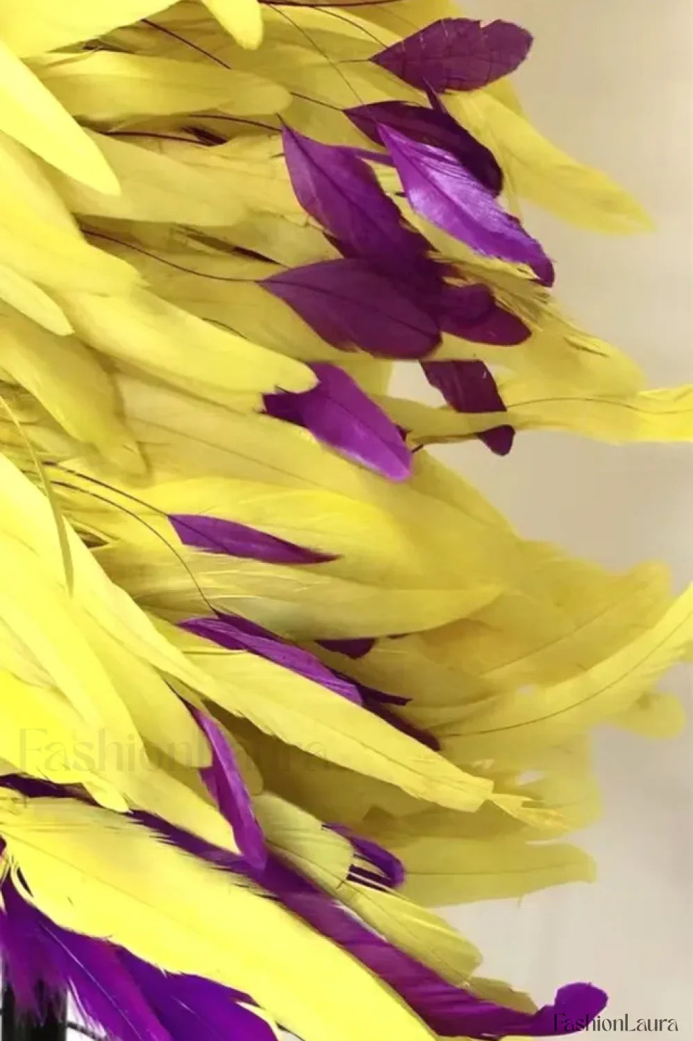 Paislee Asymmetric Stylish Feather Mini Dress