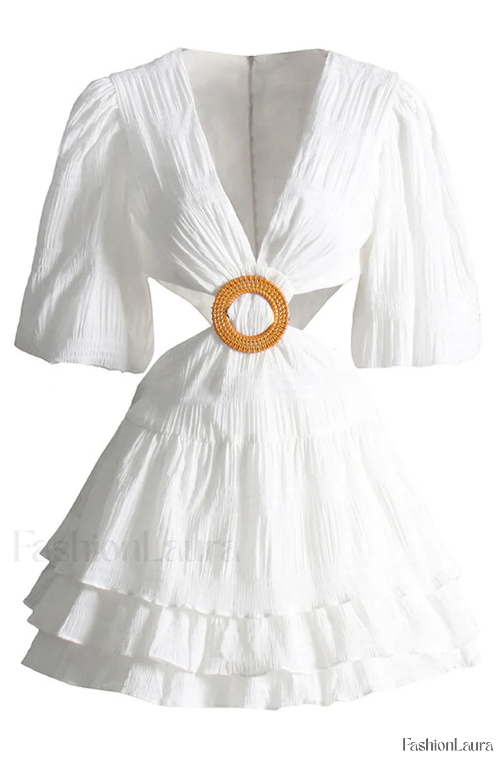 Paloma Puff Stylish Sleeve Mini Dress