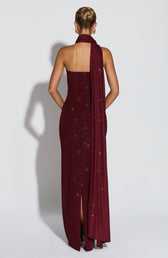 Sparkle Strapless Ruched Maxi Gown 7