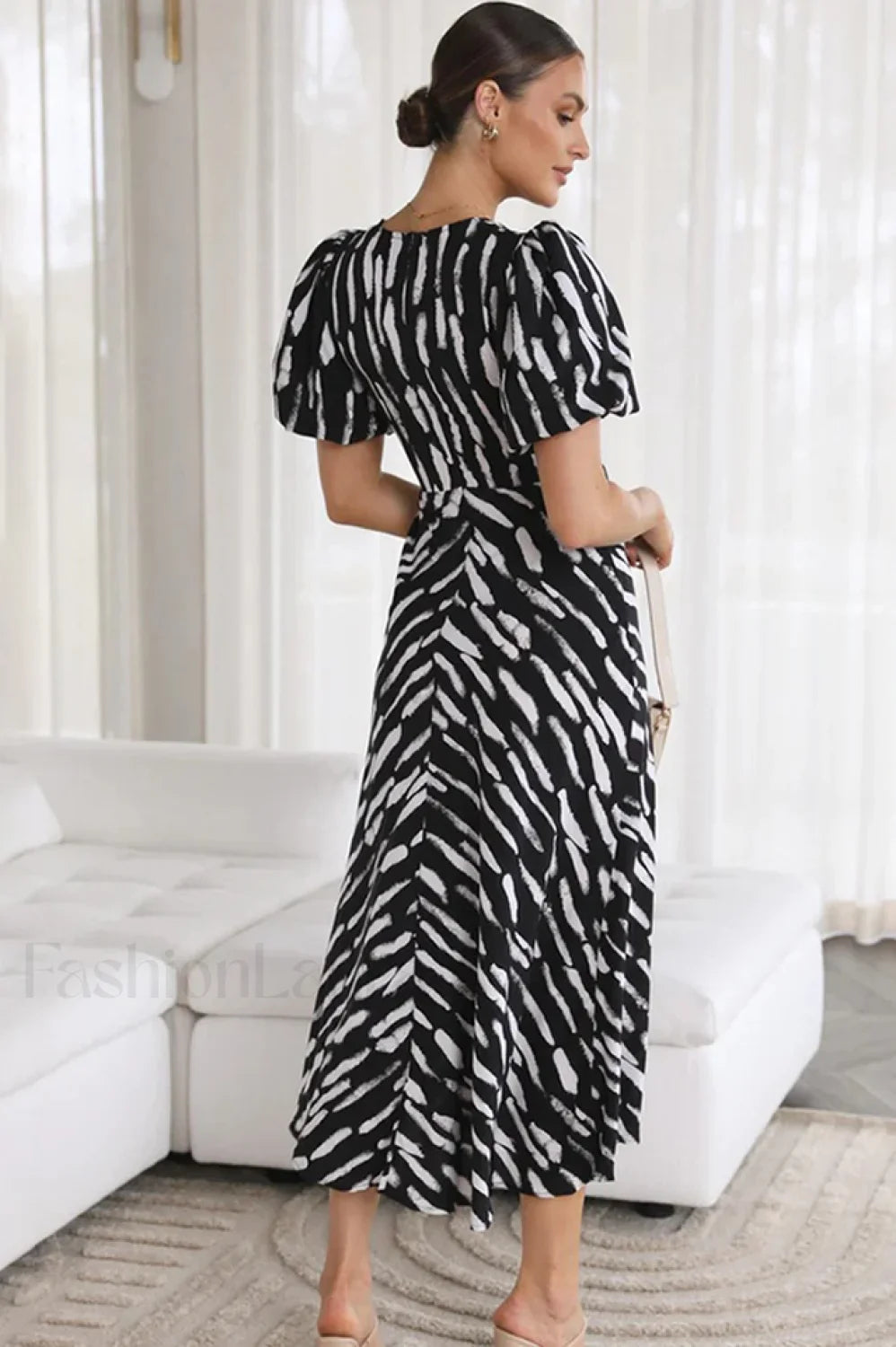 Paysley Elegant Midi Dress