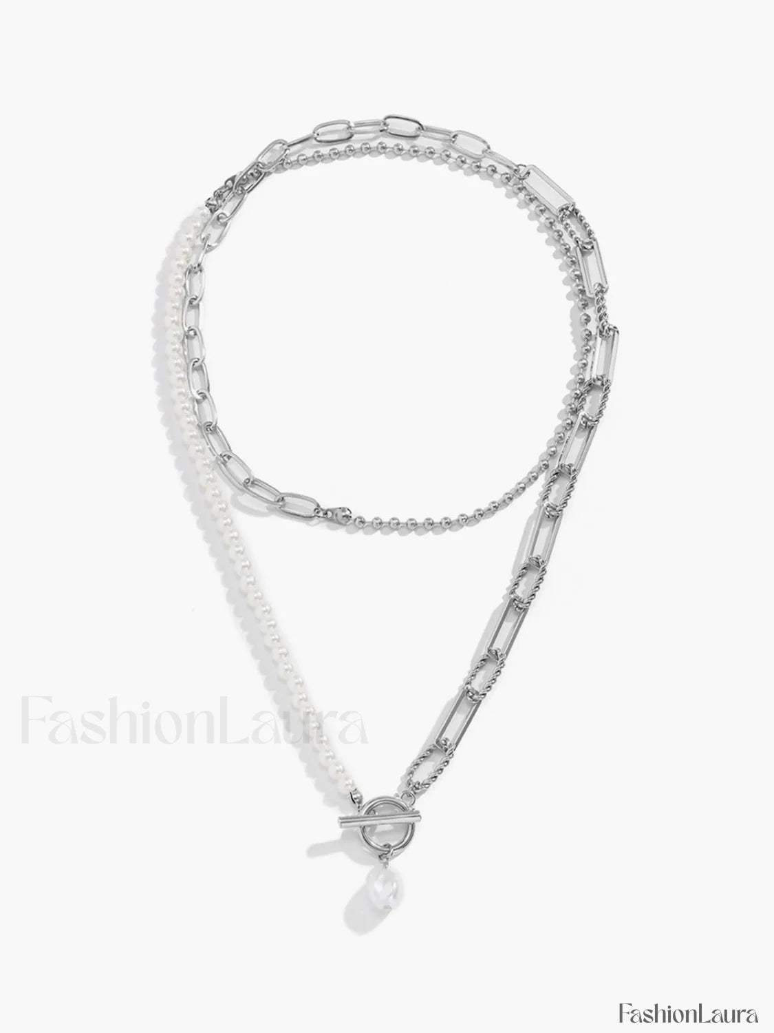 Pearl Charming Saturn Necklace