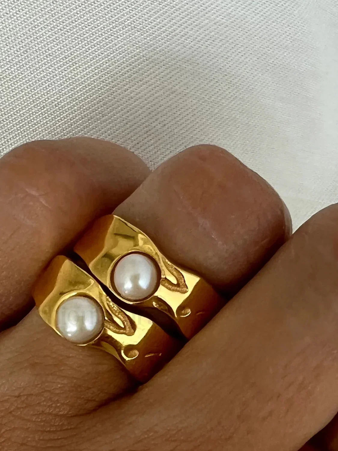 Pearl Of Graceful Joy Ring Gold / S Rings