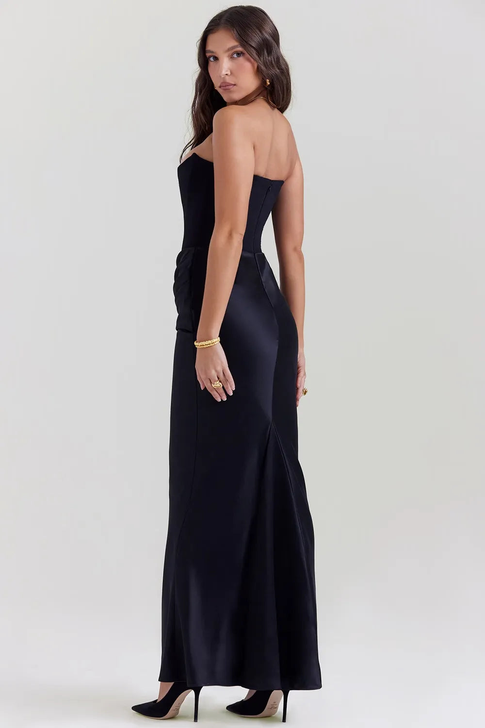 Rosario Aesthetic Deluxe Maxi Dress Chic Silhouette Collection
