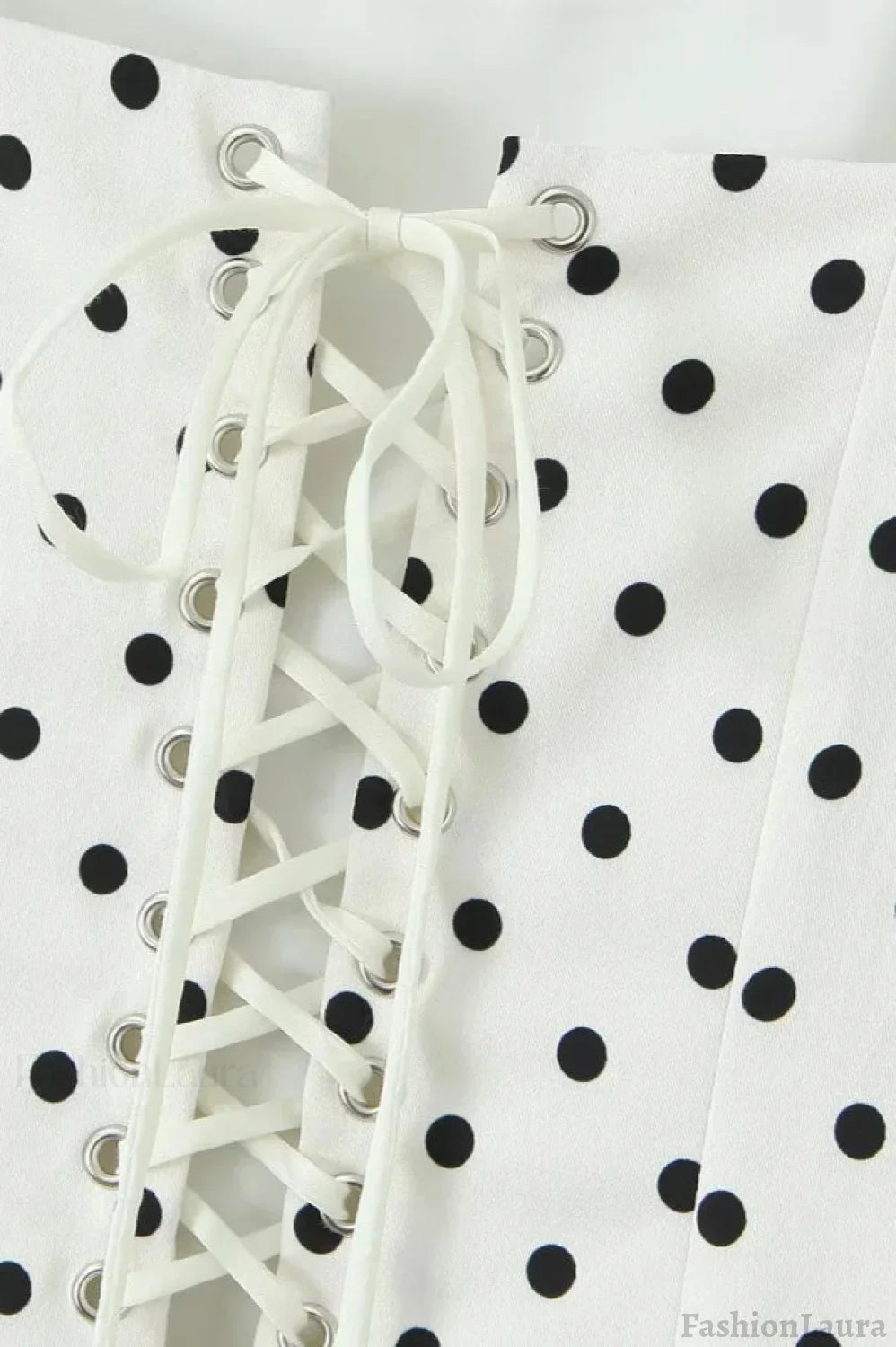 Polka Dot Square Neck Cami Mini Dress