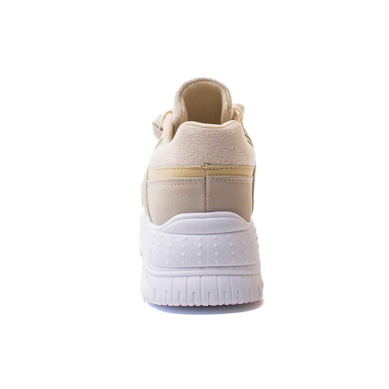 Patchwork Contrast Combination Women Chunky Sneaker