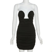 Long Sleeve Black Bodycon Party Dresses