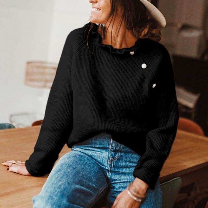 Women Casual Sweater Spring Autumn Long Sleeve Basic Knitted Tops Loose Pullover White Khaki Sweaters for Women