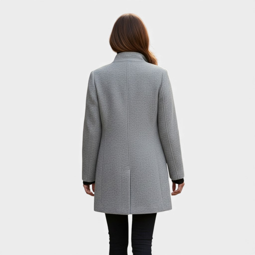 MARTINA - WOOL-BLEND WINTER TRENCH COAT