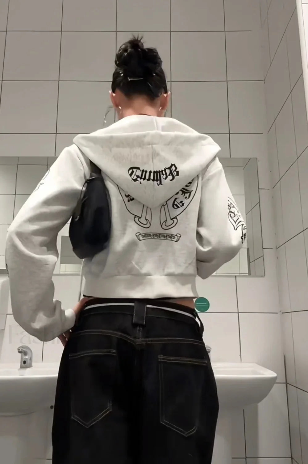 Punk Gothic Long Sleeve Hoodie