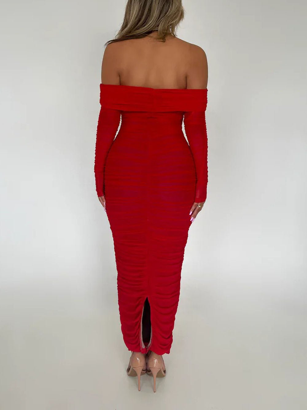 Reagan Off Shoulder Maxi Dress