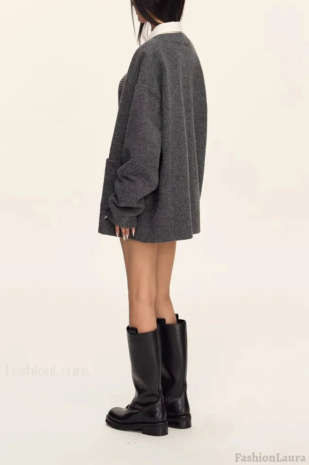 Relaxed Knit Cardigan