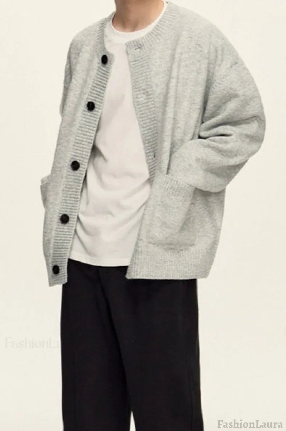 Relaxed Knit Cardigan