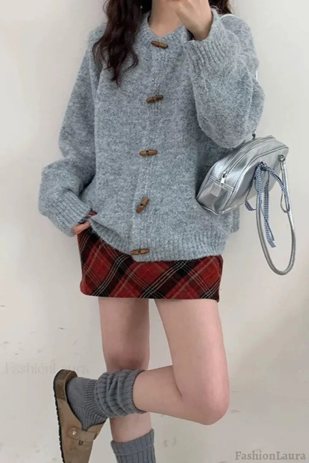 Relaxed Toggle Cardigan