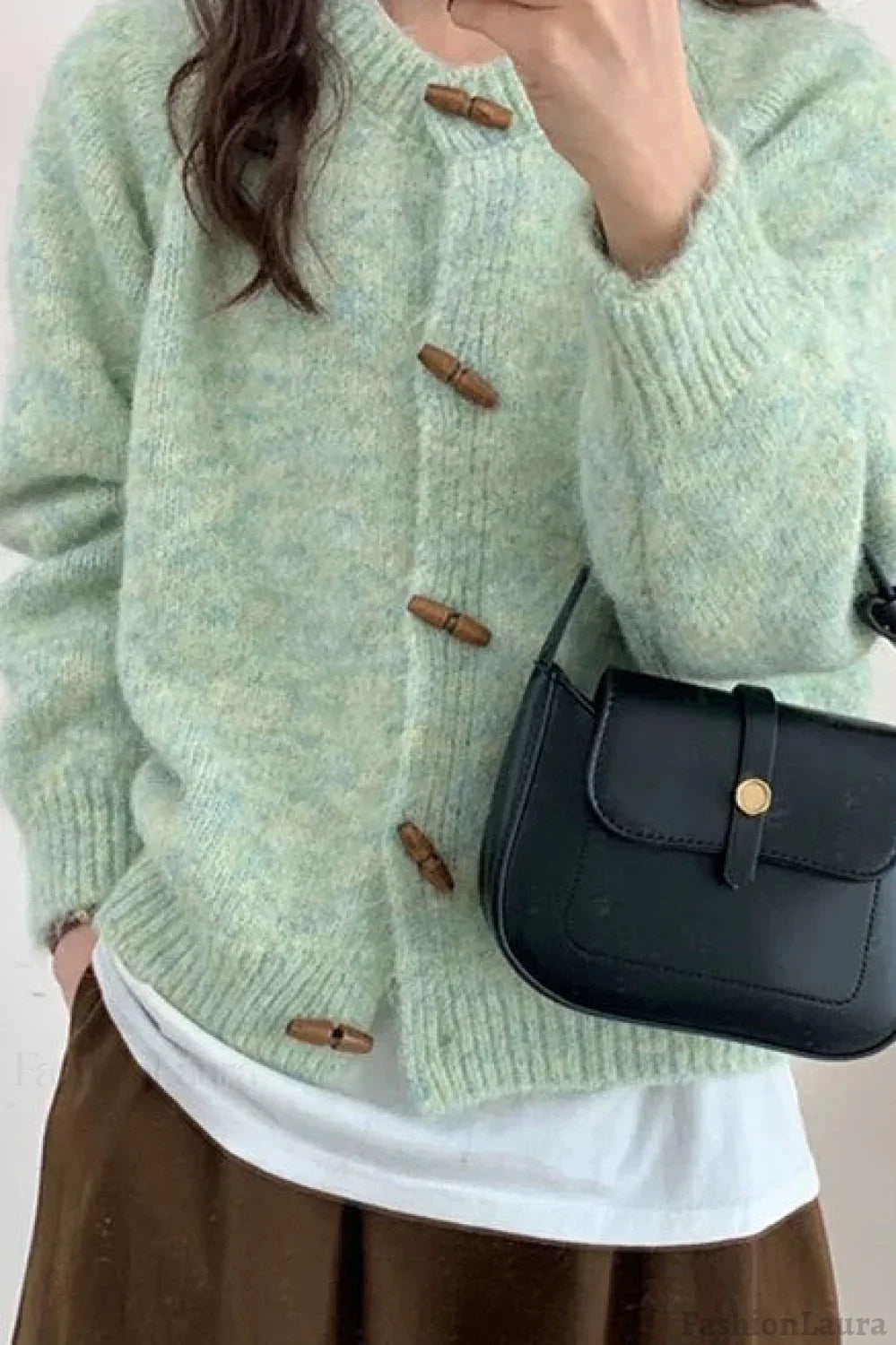 Relaxed Toggle Cardigan