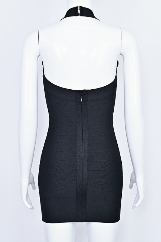 Remi Bandage Mini Dress - Classic Black