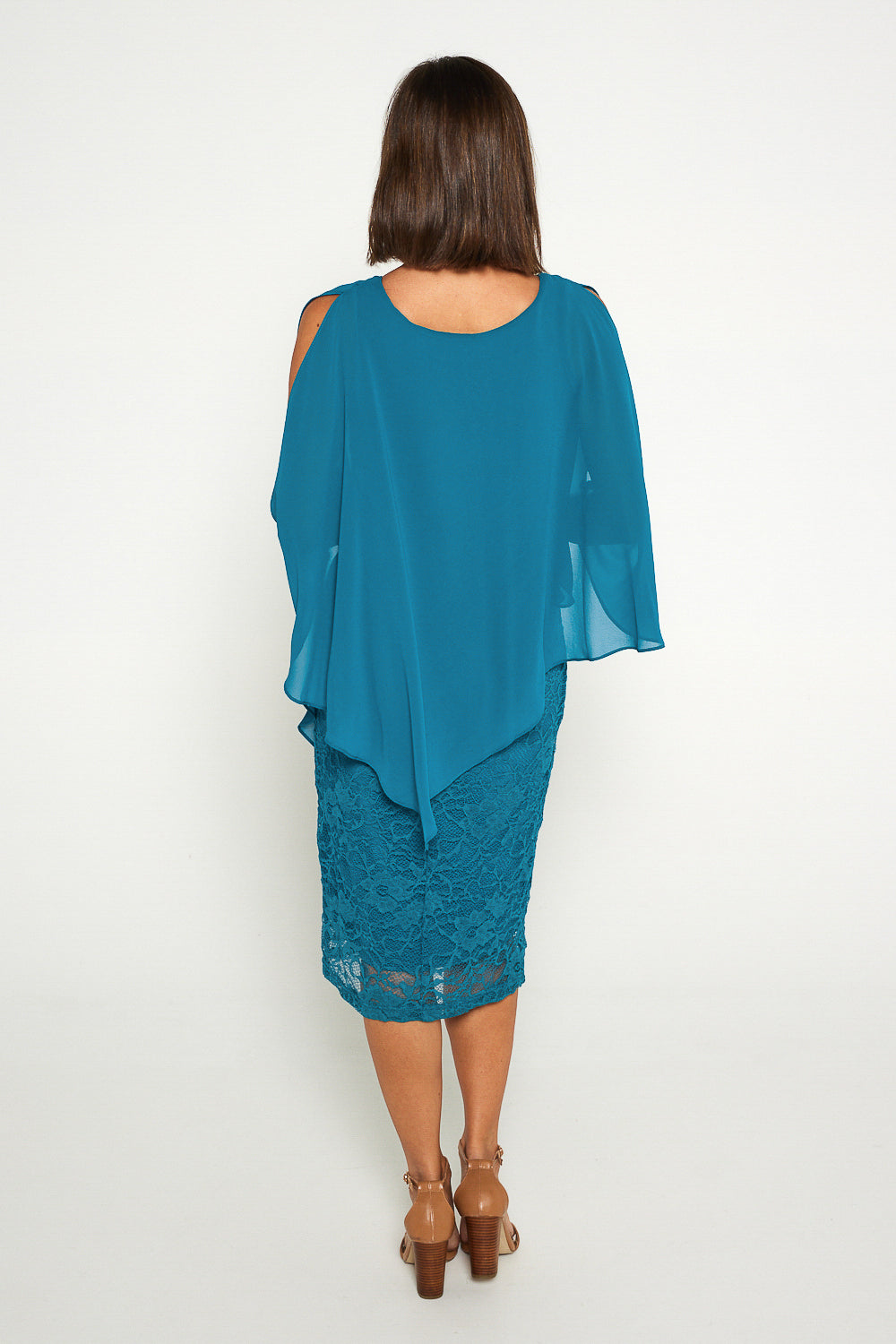 Abigail Dress - Teal
